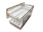 Egg Box WARRIOR 24 Egg Rolling Date Rotate White & Grey