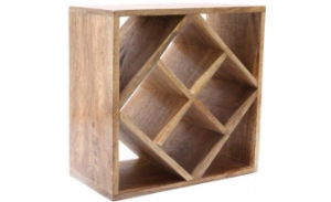 Wine Rack  Wooden 33x16x33cm