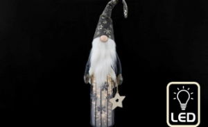 Christmas Santa LED Illuminated 80cm