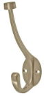 Hook Hat & Coat Heavy Pill Top Satin Nickel