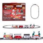 Christmas Train Set Animated Elves