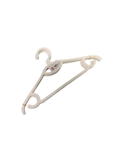 Coathanger WARRIOR Plastic 53.5cm & Hanging Loop - Various Colours