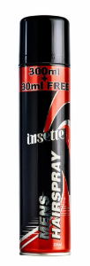 Hair Spray INSETTE Mens 300+30ml Aero.
