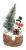 Christmas LED Tree 23cm - Santa/Snowman
