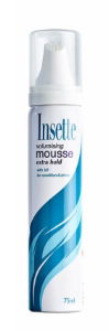 Hair Mousse INSETTE Travel Size  75ml Aero.