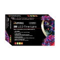 Christmas Lights  200 LED Coloured Timer 3xAA Req.