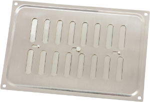 Vent MAP Adj. SS Brushed 225x150mm