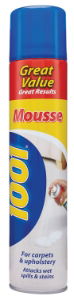 Carpet Cleaner Mousse 350ml Aerosol