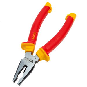 "Pliers XTRADE Combination 175mm 7"" VDE"