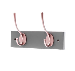 Coat Rack Deluxe H/Bourne Grey Base Rose Gold H&C - Various Sizes