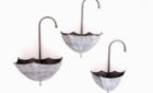 Planter Wall Mounted Umbrella Sesign x3