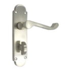 Handle Bathroom Lock RICHMOND Satin Chrome