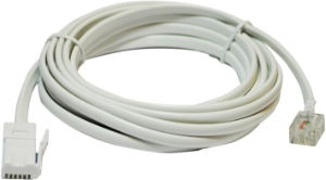 Lead Modem BT>RJ11 3Mtr. White