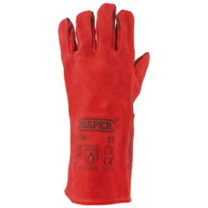 Welding Gauntlet DRAPER Red Size 14