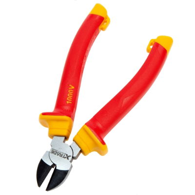"Pliers XTRADE Side Cutting 160mm 6 1/2"" VDE"
