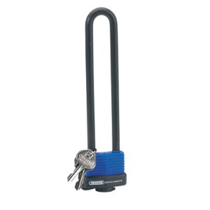 Padlock DRAPER Long Shackle For Bikes etc.