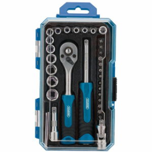 Socket Set DRAPER MM 35Pce. 1/4" Drive Mini Cased