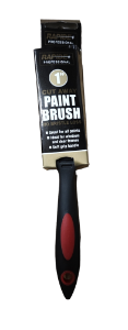 "Paintbrush 1"" Cut Away Angled No Bristle Loss Soft Grip"