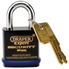 Padlock DRAPER Steel 46mm Heavy Duty